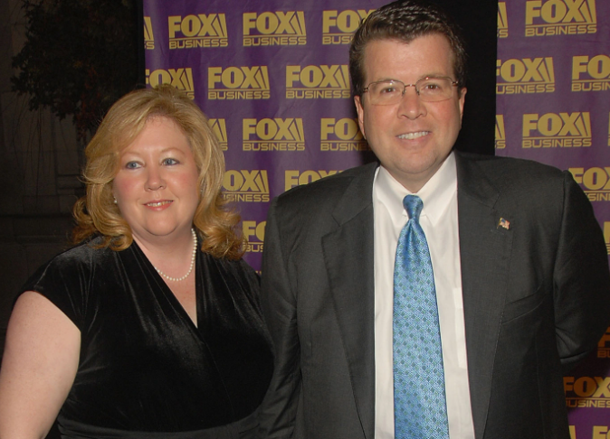 Neil Cavuto and his wife, Mary Fulling
