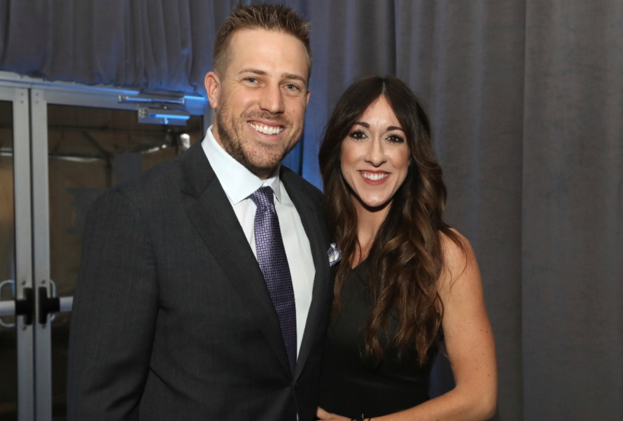 Case Keenum and his wife, Kimberly Keenum