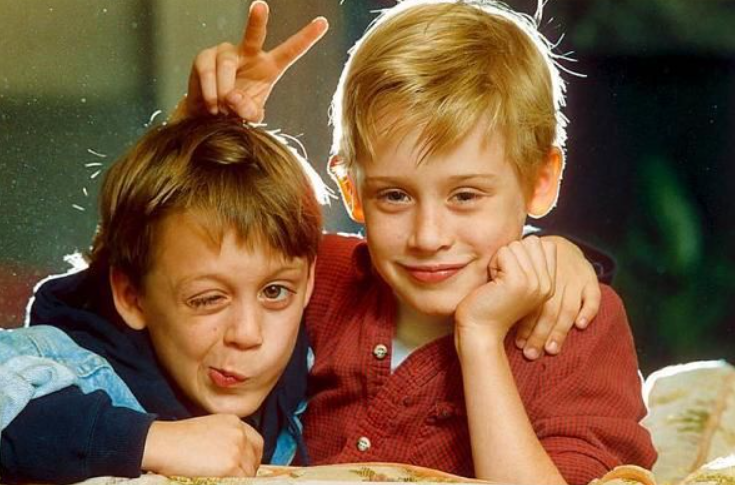 Kieran Culkin and his brother, Macaulay