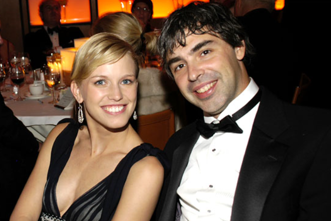 Lucindra Southworth and her husband, Larry Page