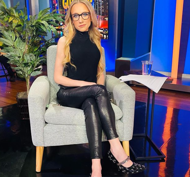Katherine Timpf, an American libertarian columnist, television personality, reporter, and comedian