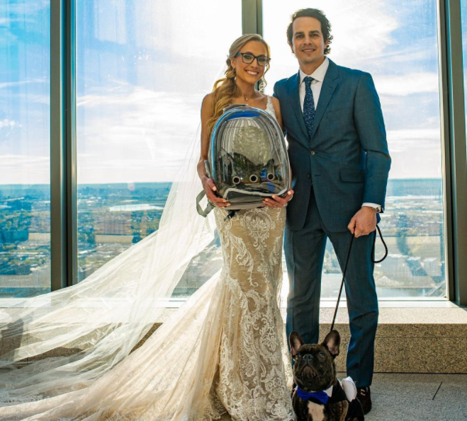 Katherine Timpf and Cameron Friscia Wedding Picture