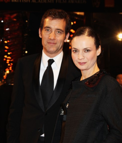 Clive Owen and his wife, Sarah-Jane Fenton