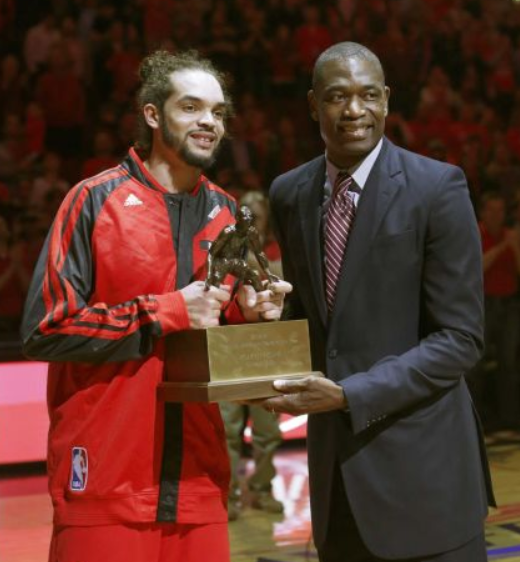 Joakim Noah was named the NBA’s Defensive Player of the Year