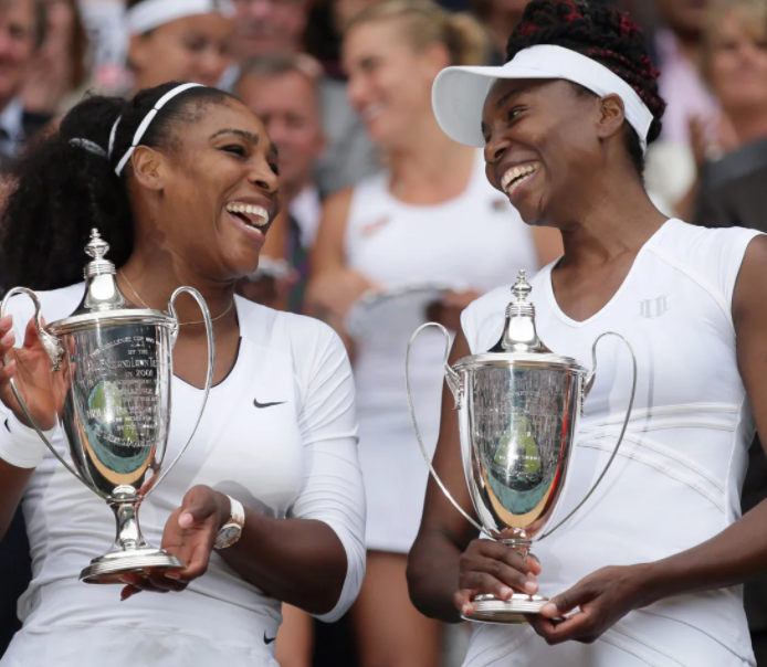 Lyndrea Price's step-sisters, Serena Williams and Venus Williams