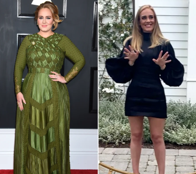Adele Weight Loss Before and After