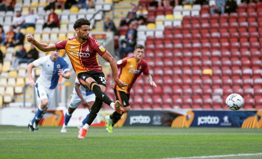 Angol agreed to join Bradford City on an initial one-year deal on 22nd June 2021