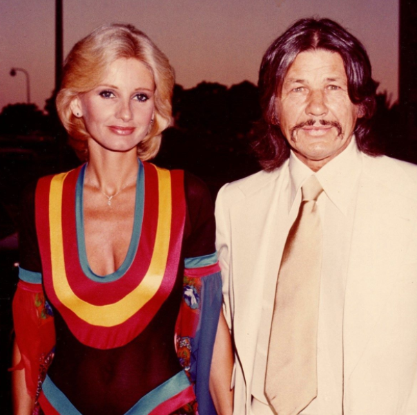 Charles Bronson and his second wife, Jill Ireland
