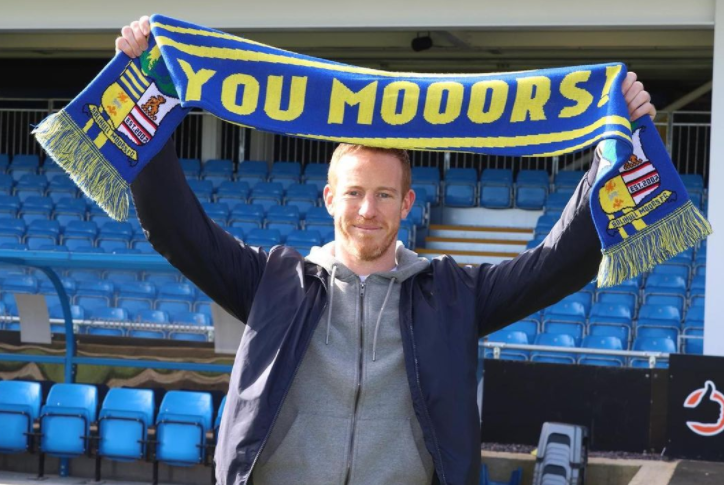 Adam Rooney joined the National League club, Solihull Moors, on 13th March 2020