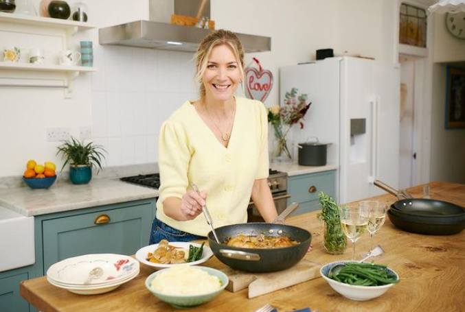 Lisa Faulkner, British actress, presenter, and celebrity chef