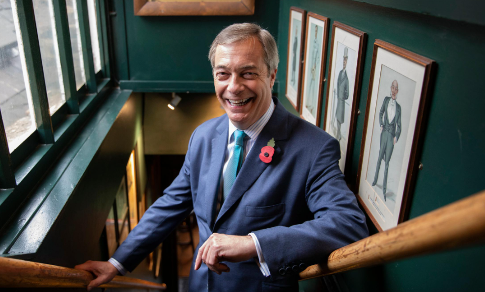 Nigel Farage was Leader of the UK Independence Party (UKIP) from 2006 to 2009 and 2010 to 2016 and Leader of the Brexit Party from 2019 to 2021