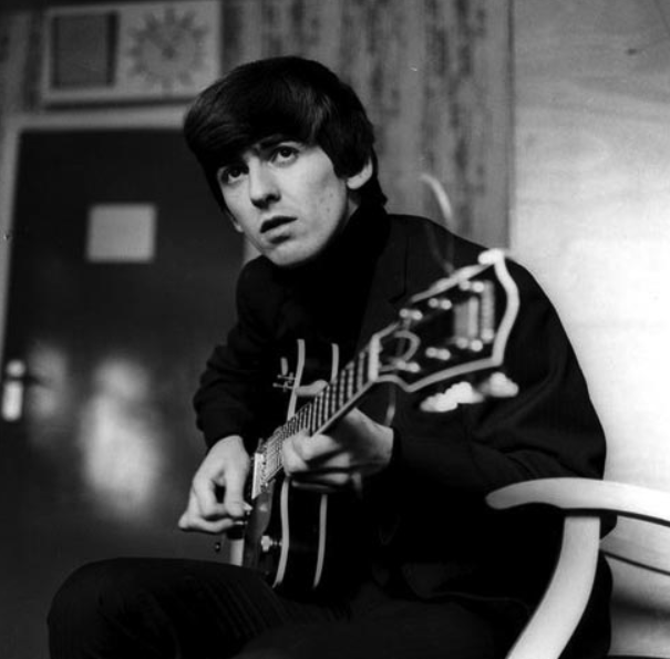 Lead guitarist of 'The Beatles', George Harrison