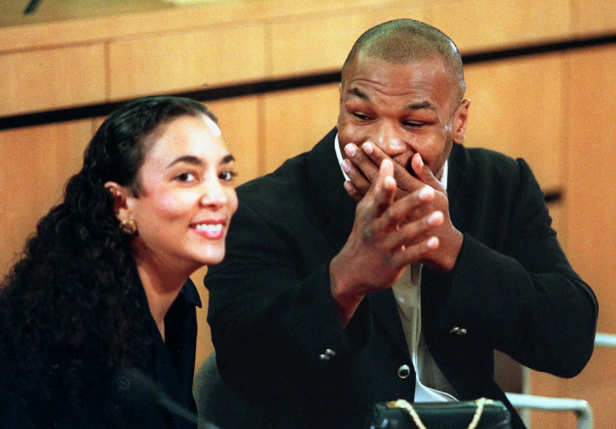 Monica Turner and her ex-husband, Mike Tyson