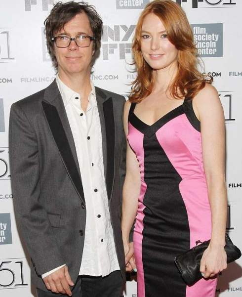 Alicia Witt and her third husband, Nathan Foulger