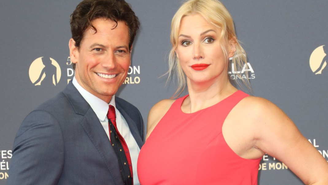 Ioan Gruffudd and his ex-wife, Alice Evans