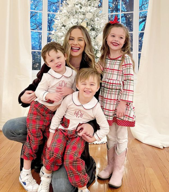 Meghan King with her kids