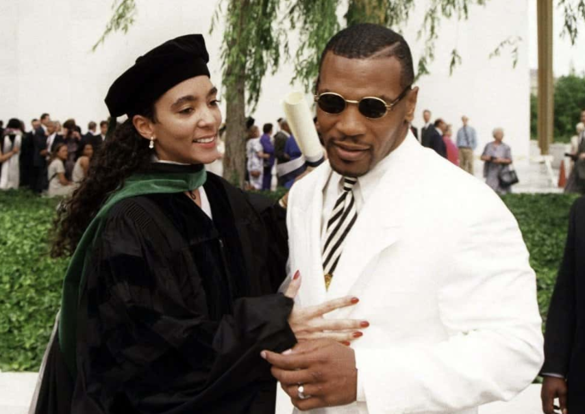 Monica Turner and Mike Tyson