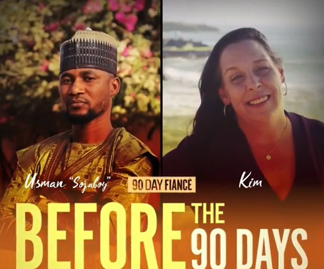 Usman Umar and Kimberly in 90 Day Fiance