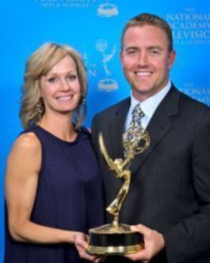 Kirk Herbstreit and his wife