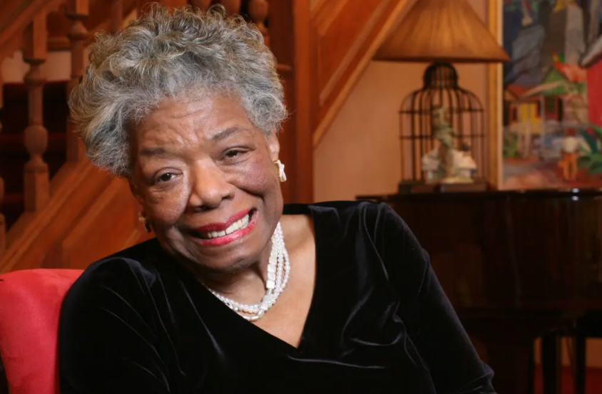 American poet, memoirist, and civil rights activist, Maya Angelou
