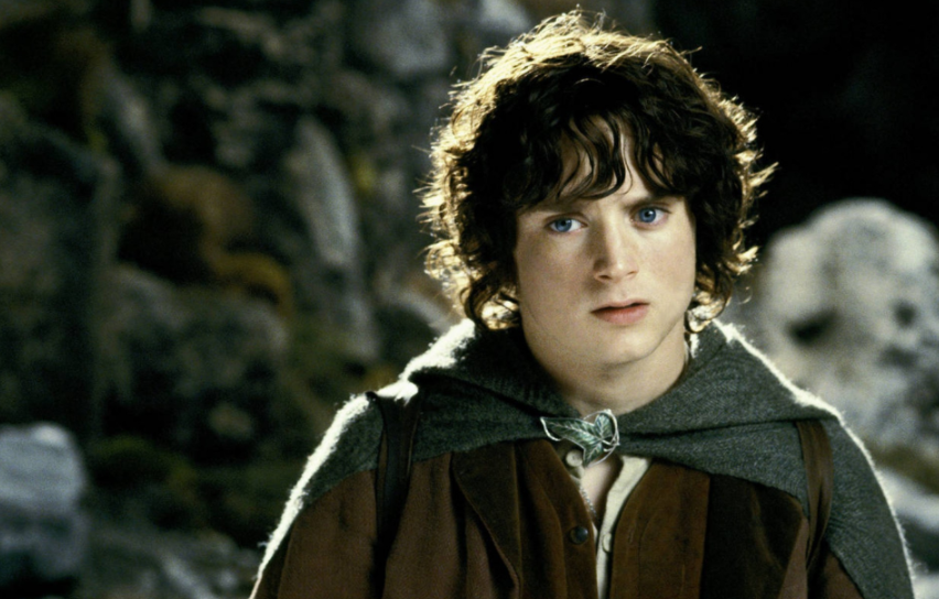 Elijah Wood as Frodo Baggins in Lord of the Rings