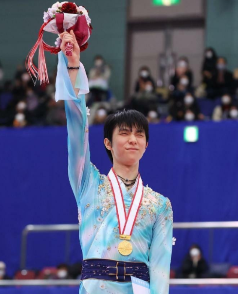 Olympic champion, Yuzuru Hanyu