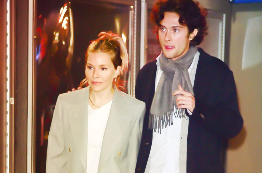 Oli Green and actress, Sienna Miller spotted together