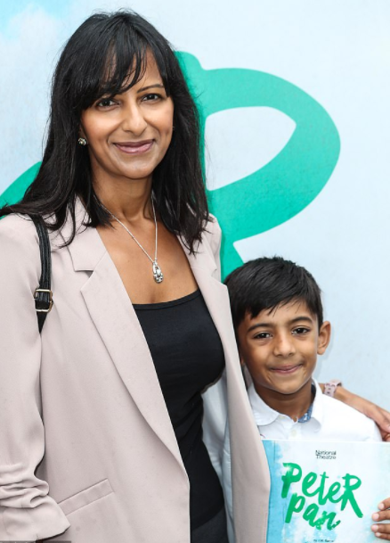 Ranvir Singh with her son