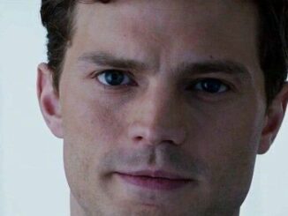 Jamie Dornon in role of Christian Grey while he was thinking about something