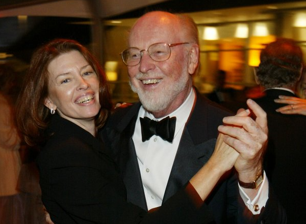 John Williams with his wife, Samantha