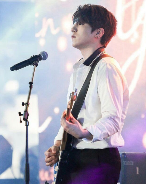 Sungjin is a South-Korean leader, vocalist, and guitarist for the band 'DAY6'