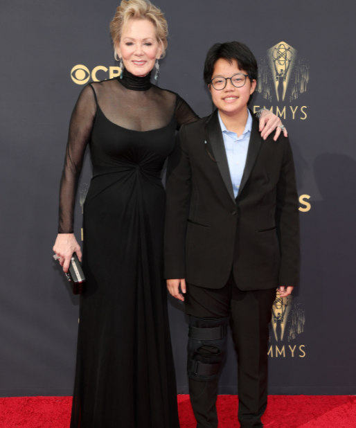Jean Smart and her adopted son, Forrest Kathleen Gilliland