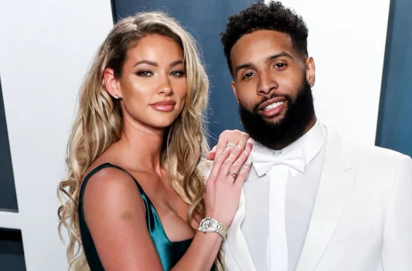 Lauren Wood and Odell Beckham Jr