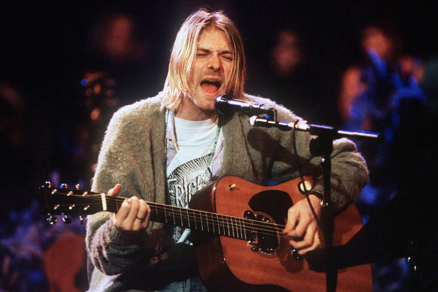American singer and songwriter, Kurt Cobain