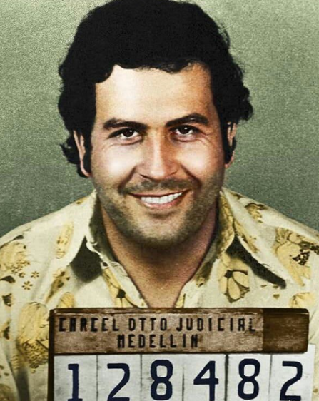 Pablo Escobar, Colombian drug lord and narcoterrorist