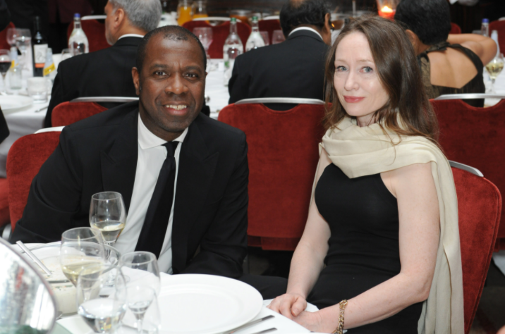 Clive Myrie and his wife, Catherine Myrie