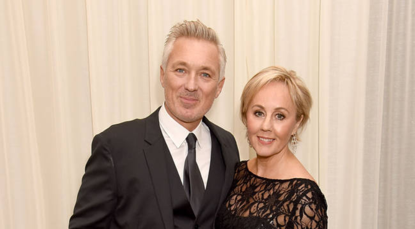 Martin Kemp with his wife, Shirlie Holliman