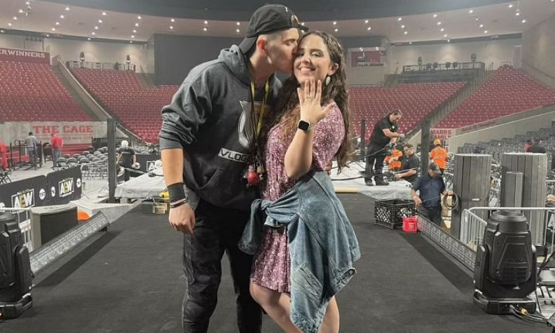 Sammy Guevara was engaged to Pam Nizio