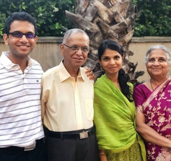 Akshata Murthy parents