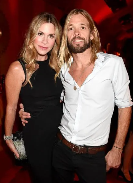 Taylor Hawkins and his wife, Alison