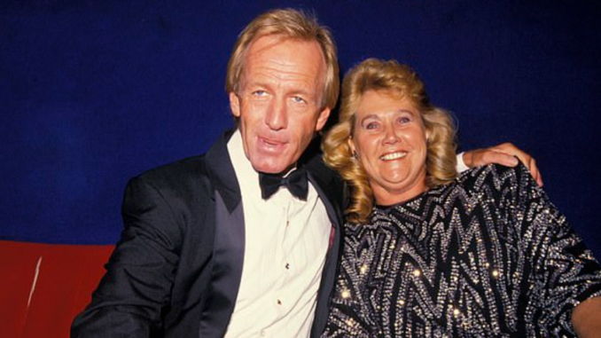 Noelene Edwards and Paul Hogan