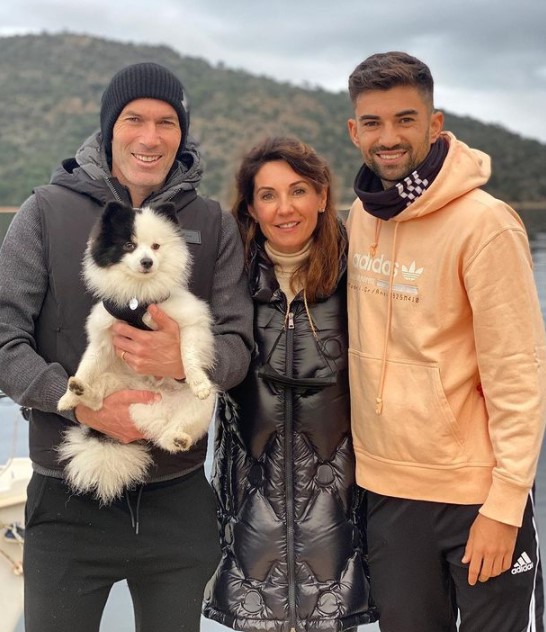 Enzo Zidane parents