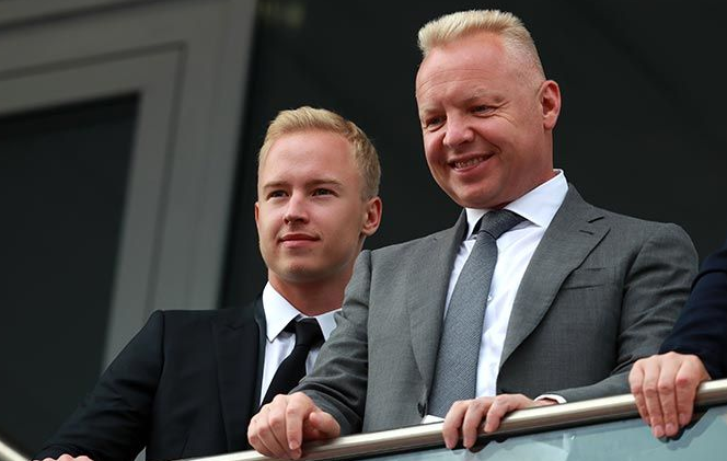 Nikita Mazepin and his dad, Dmitry Mazepin