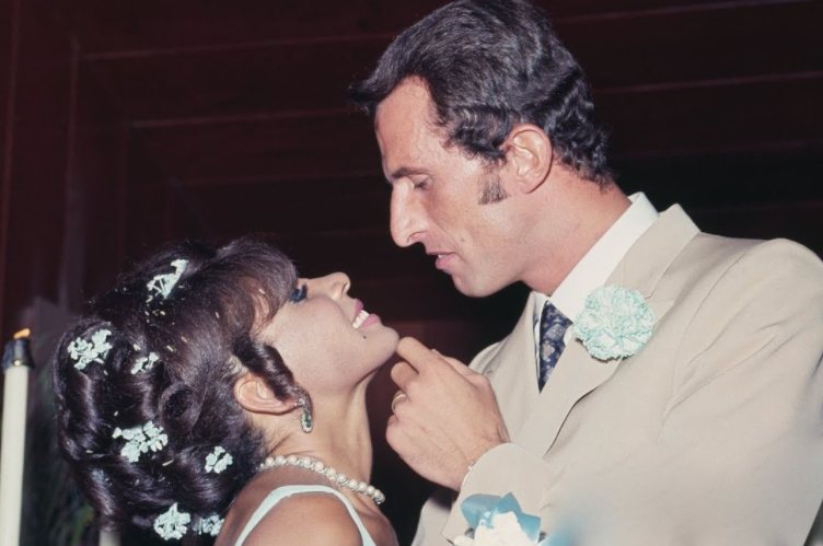 Shirley Bassey and her second husband, Sergio Novak