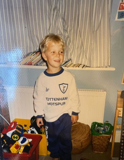 Tom Odell in his childhood