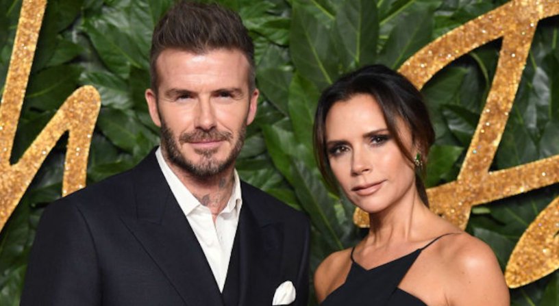 David Beckham and Victoria Beckham