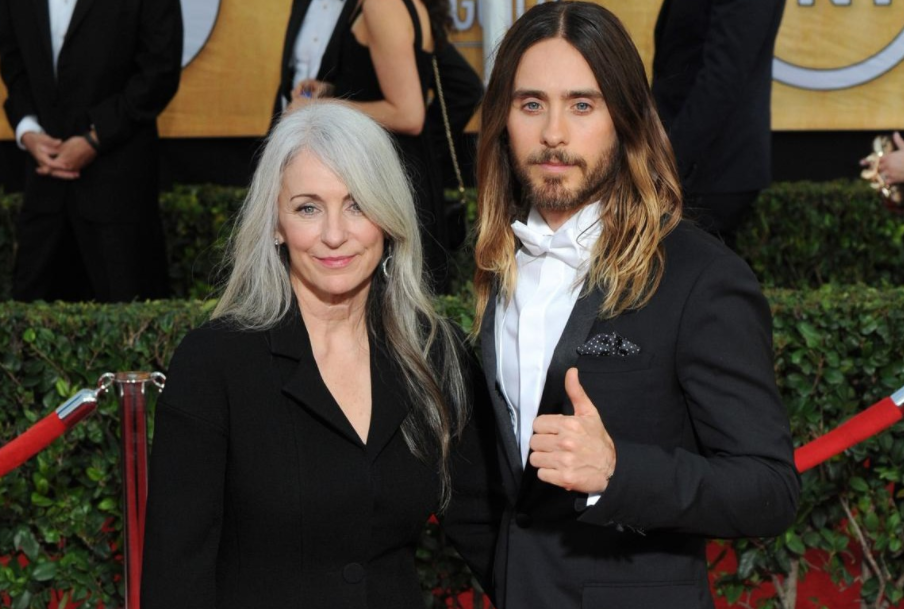 Jared Leto and his mom