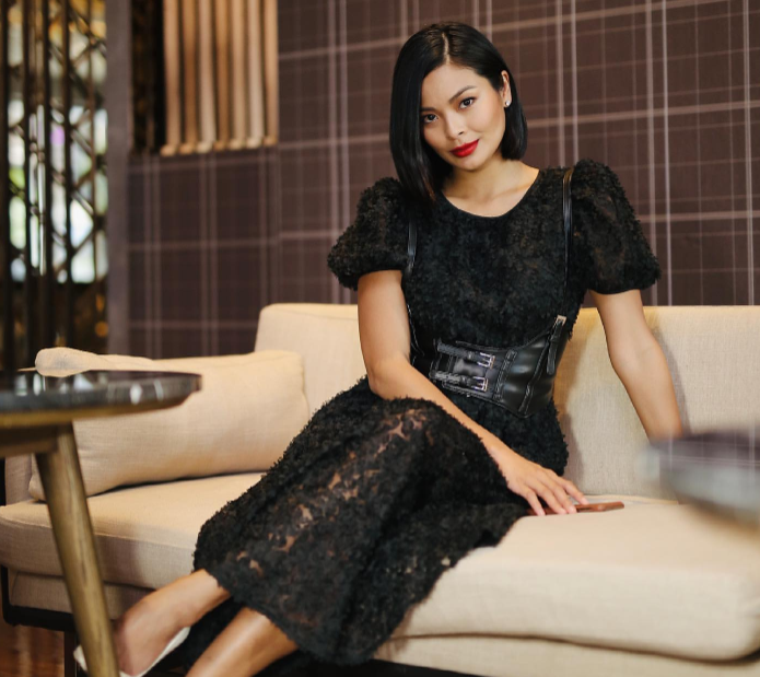 Filipino designer and model, Maxine Medina