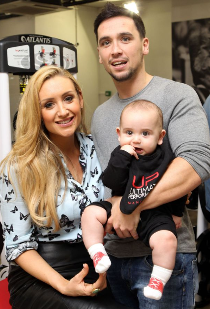 Catherine Tyldesley and her husband, Tom Pitfield