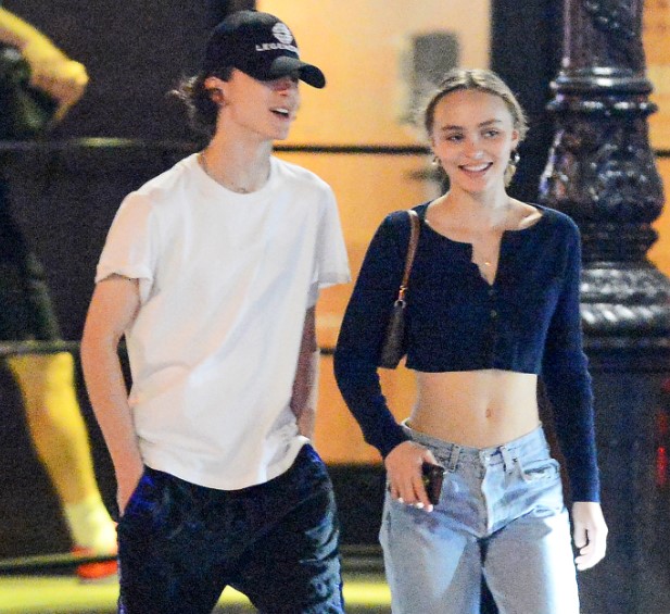 Lily-Rose Depp Timothee